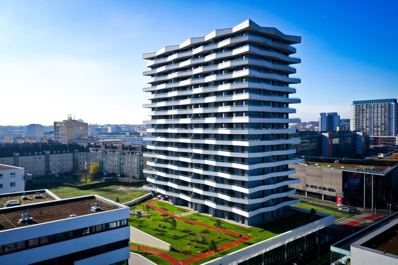 Hochhaus Grüne Mitte Linz „Lenau Terrassen“ – 2